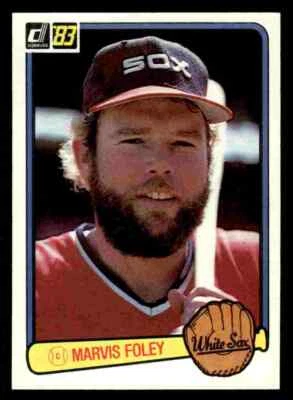 1983 Donruss Marvis Foley #652 - Chicago White Sox - Image 1 of 2