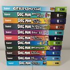 Lot of 11 Dog Man Books by Dav Pilkey Hardcover Set Books Cat Kid