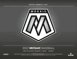2022 Panini Mosaic Baseball Factory Sealed Hobby Box ENVIAR HOY - Imagen 1 de 1
