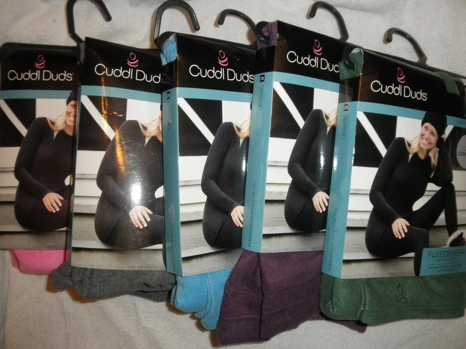 NUEVO CON ETIQUETAS Para mujeres Cuddl Duds Capas Cálidas Prendas de Vellón con Leggings Elásticos Talla Reg/Gran Foto 1 de 1