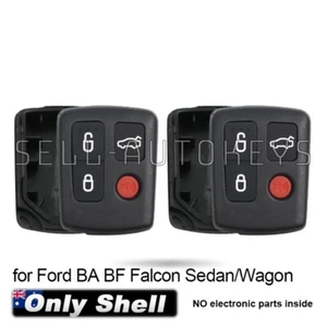 2x for Ford Falcon Transponder BA XR6 SX Territory Sedan Wagon Remote Shell Case - Picture 1 of 5