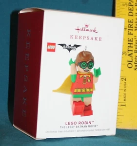Hallmark Keepsake LEGO ROBIN Ornament - DC Comics Weihnachtsfigur Batman Film - Bild 1 von 4