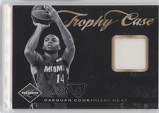 2011-12 Panini Limited Trophy Case Materials /99 Daequan Cook #9