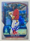 MIGUEL BLEIS RC SIGNED IP 2023 BOWMAN CHROME PROSPECTS BCP-223 MOJO ROOKIE AUTO