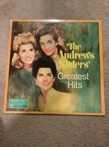 The Andrews Sisters Greatest Hits Vinyl Record Album - New Sealed - Picture 1 of 12