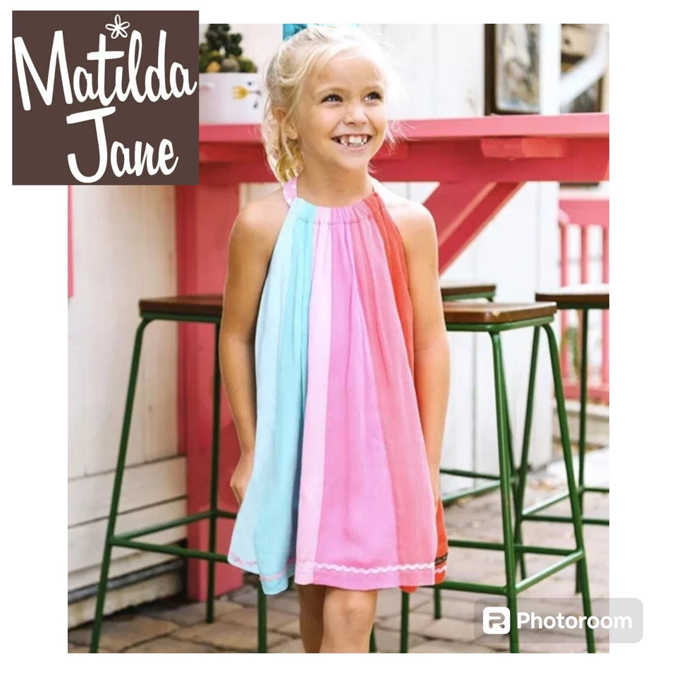 Girls MATILDA JANE Lets go together Charm Dress size 4 - Image 1 of 4