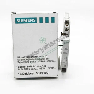 1piece NEW Siemens 5SX9100HS Auxiliary Contact Block - Picture 1 of 1