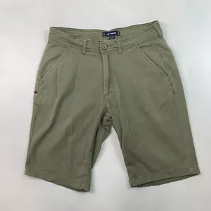 Kangol Knee Length Green Chino Shorts, XS - Picture 1 of 3