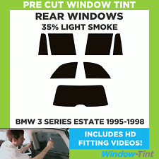 Produktbild - Vor Cut Fenster Tönung Folie für BMW 3 Serie Kombi 1995-98 35% Light Heck Getönt