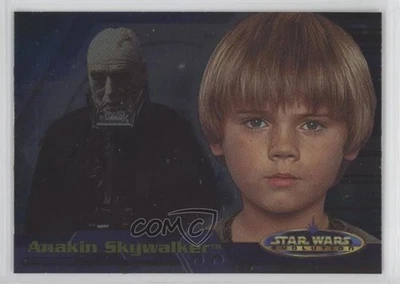 2001 Topps Star Wars: Evolution Evolution A Anakin Skywalker #1A 17vo - Image 1 of 3