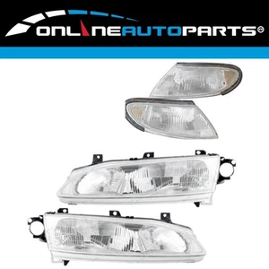 LH+RH Headlights and Corner Lights Set for Ford Falcon EF/XH 1994-1999 L+R - Picture 1 of 8