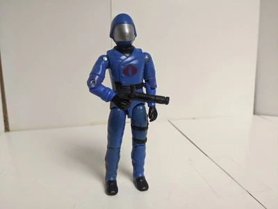 Cobra Commander W/ 1997 Gun 1982-83 Incomplete G.I. Joe Figure Vintage - Image 1 of 4