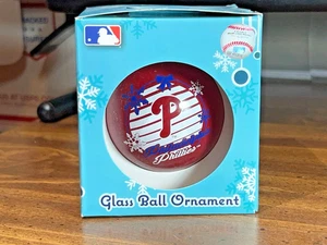Adorno de bola de Navidad de los Philadelphia Phillies nuevo/para siempre coleccionables - Imagen 1 de 8