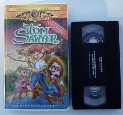 Tom Sawyer (NICE! VHS 1999) SCREENING COPY Hot Soundtrack! MGM Entertainment - Image 1 of 4