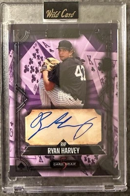 3/4 Ryan Harvey Auto 2024 Comodín Mate Tigres de Detroit 5 Cartas Sorteo Encastrado SP Foto 1 de 2