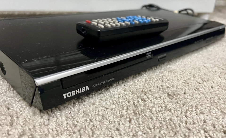 Reproductor de DVD Toshiba Sdk1000 probado con control remoto funciona Foto 1 de 1