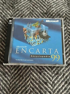 Microsoft Encarta 99 Encyclopaedia  CDRom 2CD Set - Picture 1 of 6