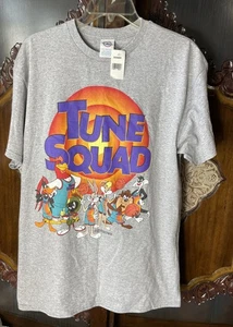 Camiseta Looney Tunes Space Jam Tune Squad Para Hombre Talla Grande L Gris Manga Corta - Imagen 1 de 7