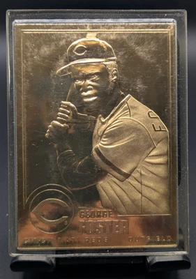 1996-2010 Danbury Mint Baseball: George Foster 22kt Gold - Image 1 of 2