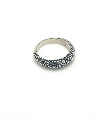 Anillo De Colección Michael Dawkins Plata Esterlina Cielos Estrellados Talla 7 Foto 1 de 3