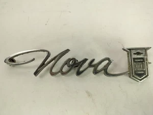 NOVA CHEVY lI emblema automóvil insignia escritura adorno metal - Imagen 1 de 7