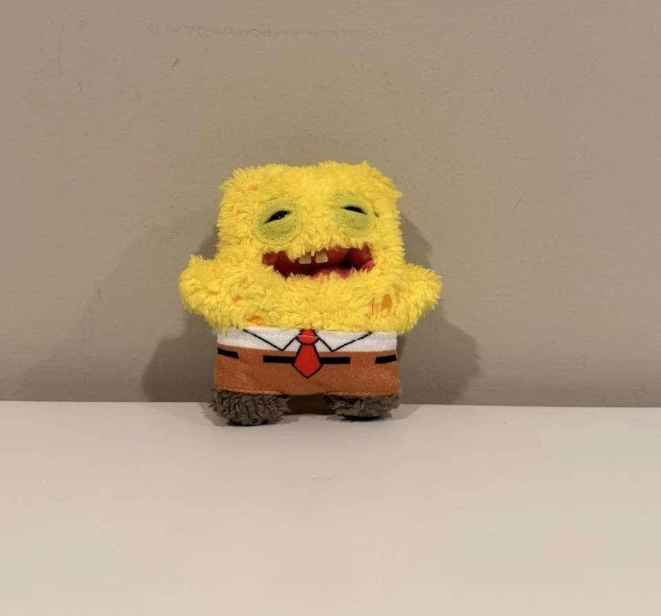 "Llavero de felpa Fuggler x Bob Esponja pantalones cuadrados 4,5"" nuevo con etiquetas" Foto 1 de 1