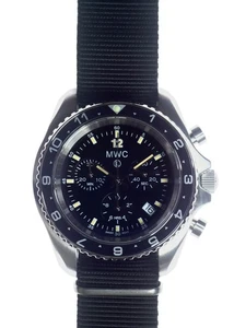 MWC Stainless Steel Military Pilots Chronograph with Swiss Ronda 5040.D Movement - Picture 1 of 6