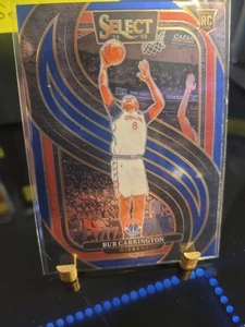 BUB CARRINGTON 2024-25 Select Premier Level Blue #197 RC Washington Wizards - Foto 1 di 2