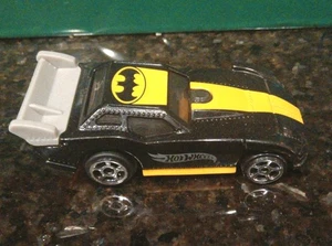 Hot Wheels McDonald's DC Comics Batman Batmobile Black Car 2016 3” Ty8 - Picture 1 of 4