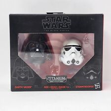 Hasbro Star Wars The Black Series Titanium Helmets Darth Vader & Stormtrooper 03