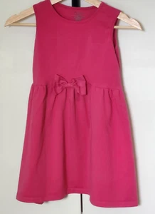 Caomp Girls Summer Dress Size 9-10 Pink Organic Cotton - Picture 1 of 9