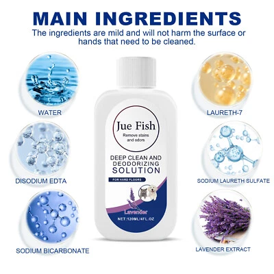 MARKENLOS 120ml Bodenreiniger für Tineco FLOOR ONE S5/S3/IFLOOR3/2/IFLOOR SERIES Solution