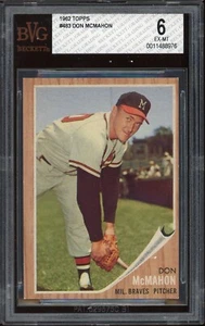 1962 Topps Baseball #483 Don McMahon BVG 6 - Picture 1 of 2