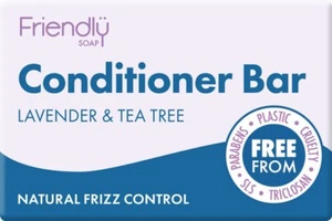 Friendly Soap Lavender & Tea Tree Conditioner Bar 95g - Picture 1 of 1