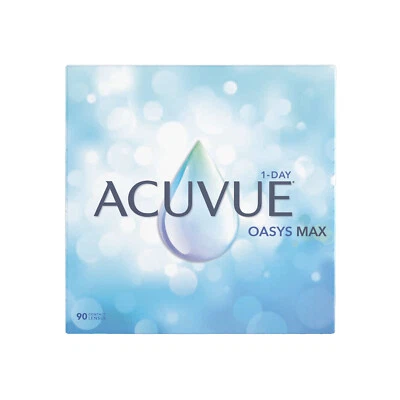 ACUVUE OASYS MAX 1-DAY von Johnson & Johnson Tageslinsen 30er und 90er Box - Bild 1 von 2