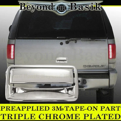 Cubierta de manija de puerta trasera cromada para GMC JIMMY 99-01 1998-2001 Olds Bravada Foto 1 de 2