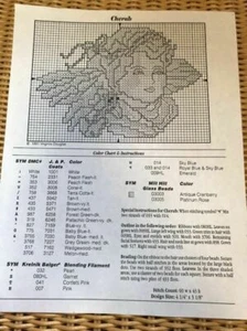 Cross Stitch Pattern : Cherub (Virginia Douglas) - Picture 1 of 1
