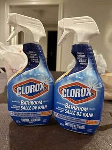 Clorox bathroom cleaner spray Bleach Free 30 oz Bottle Tough On Soap Scum! FAST - Picture 1 of 2