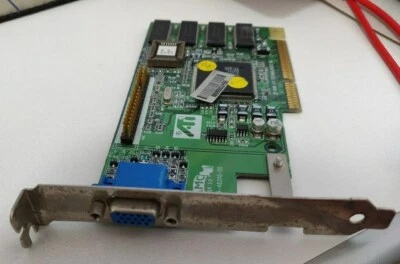 Compaq 332836-002 / 332865-001 Rage IIc 3D AGP 8MB AGP VGA Graphics Card - Image 1 of 2