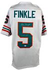 Maillot signé Sean Young Miami Dolphins PSA Ray Finkle Ace Ventura