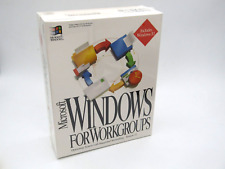 Microsoft Windows for Workgroups 3.1 - FACTORY - OLD STOCK