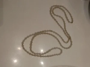 Art Deco Flapper Necklace Gemstone Agate Beads Necklace - Picture 1 of 4