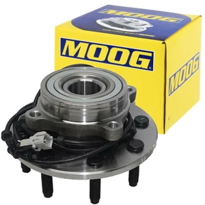 4WD MOOG Front Wheel Bearing & Hub for 00-02 Dodge Ram 2500 3500 w/ ABS 8LUG TX - Picture 1 of 7