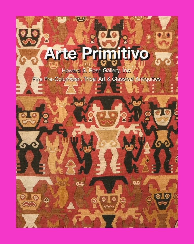 Pre Columbian Artifacts Price & Value Guide Arte Primitivo Auction Catalog #94 - Image 1 of 4