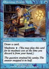 1x Obsessive Search MTG Torment NM Magic Regular