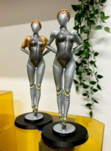 Atomic Heart Twins Fan Art Ispired 25 Cm - Imagen 1 de 6