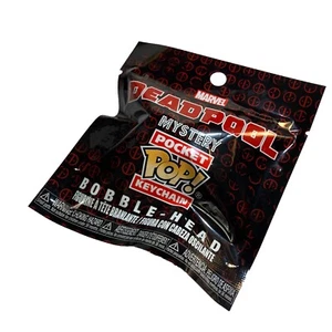 Funko Deadpool Mystery Pocket Pop Keychain Bobble-Head SEALED - Picture 1 of 2