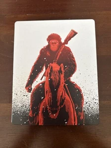 War For The Planet Of The Apes Limited Edition Blu Ray Steelbook - Picture 1 of 2