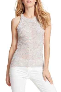 Ella Moss Gr. L Margie stilvoller Pullover Tanktop mit Zopfmuster-Design neu mit Etikett - Bild 1 von 9