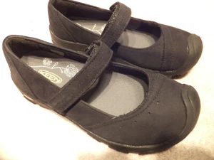 Keen Damen-Flats schwarz Nubukleder Mary Janes Größe EU 35 NIE GETRAGEN - Bild 1 von 8